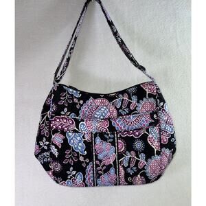 Vera Bradley Alpine Floral Quilted Fabric Crossbody Purse Retired Bag NWOT
